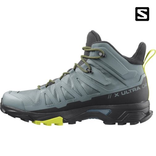 Salomon X Ultra 4 Stredne GTX Turisticka Obuv Panske Tyrkysové | SK 2UMFKJ